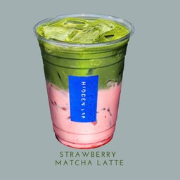Strawberry Matcha Latte