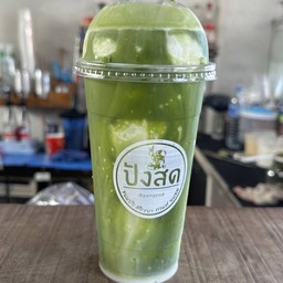 Coconut 🥥 Green tea(ปั่น)