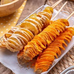 มันฝรั่งเกลียวทอด