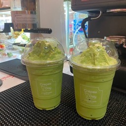 ชาเขียวลาเต้ปั่น