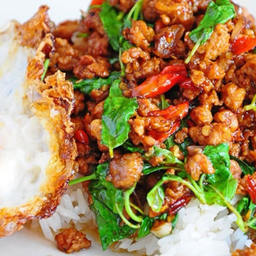 ข้าวกะเพราหมูสับ