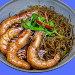 กุ้งอบวุ้นเส้น