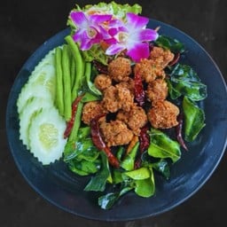 Deep Fried Spicy Minced Pork Ball