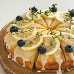 Lemon butter cake