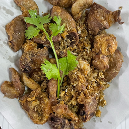 ไส้ตันทอดกระเทียม