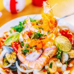 ยำซุปเปอร์ปลาร้าXL