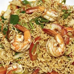 ยำมาม้ากุ้งสุก