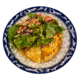 ยำไข่ดาว