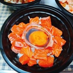 ข้าวแซลมอน ไข่ดอง