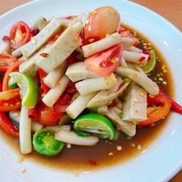 ตำไหลบัวหมูยอ