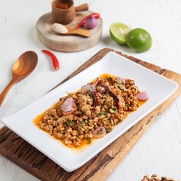 ลาบหมูสับ