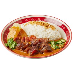 ข้าวราดแกงกะหรี่เอ็นตุ๋น