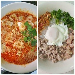 [เซตสุดฮิต] จั๊บญวนต้มยำน้ำข้น(ฟรีไข่) + จั๊บวุ้นเส้น(ฟรีไข่)