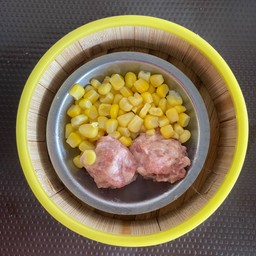 หมูหน้าข้าวโพดหวาน