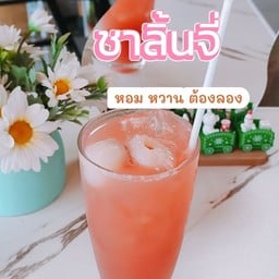 ชากุหลาบลิ้นจี่