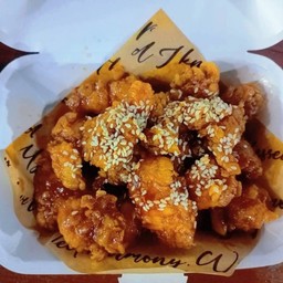 ไก่ป๊อบ ซอสบาร์บีคิว