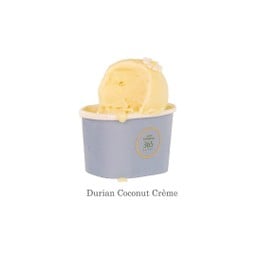 Durian Coconut Cream Ice Cream