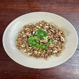 หมูสับผัดไข่เค็ม