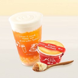 ชาผลไม้ชีสแครม+ชีสคัพออริจินอล