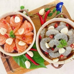 GU จา ดอง | แซลมอนดอง กุ้งดอง โคตรแซ่บ บางซ่อน