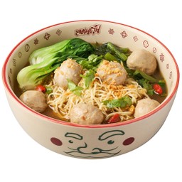 ก๋วยเตี๋ยวลูกชิ้นเนื้อ สมุนตุ๋น