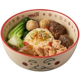 ข้าวต้มแห้งเนื้อ