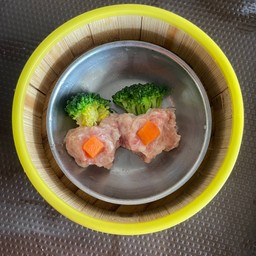 หมูปั้นหน้าบล็อคโคลี