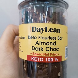 Daylean keto Flourless Bar Almond Dark Choc