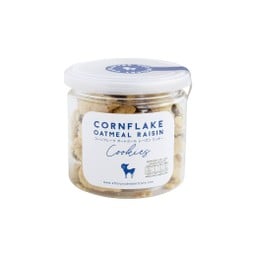 Cornflake oatmeal raisin cookies คุกกี้คอร์นเฟลกส์ผสมข้าวโอ๊ตและลูกเกด