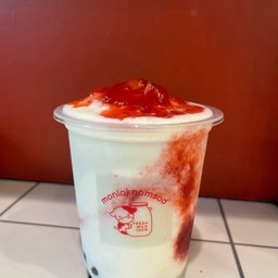 สลัชชี่นมสดซอสสตรอว์เบอร์รี่ 16 oz