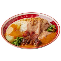 ข้าวราดแกงกะหรี่เนื้อวากิว