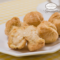 เอแคลร์ครีม (6 ชิ้น).