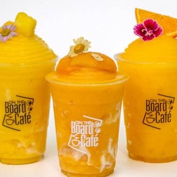 พีชสมูทตี้โยเกิร์ต