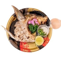 แก้มปลาฮามาจิย่างเกลือ