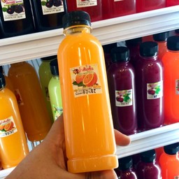 น้ำส้มสกัดเย็น