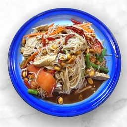 ตำขนมจีน หมูยอ