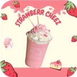 Strawberry Cheez Frappe