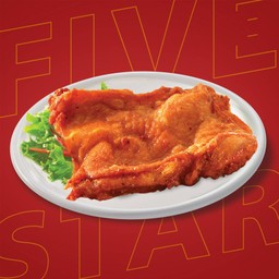 สเต๊กไก่ทอดสไปซี่