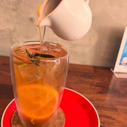 Honey Lemon Earl Grey Iced