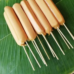 ไส้กรอกไก่จัมโบ้หนังกรอบ