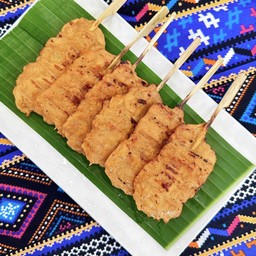 หมูปิ้งไร้มัน 1 ไม้