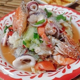ยำวุ้นเส้น ทะเล