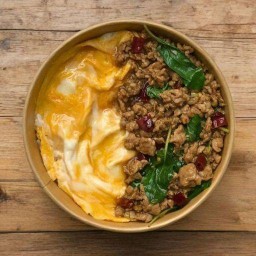 ข้าวไก่ทอดซอสเกาหลี - ยามดึก