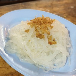 เส้นเล็กลวกกระเทียม