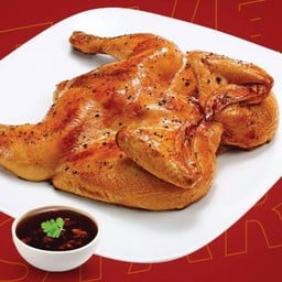 ไก่ย่างสูตรพริกไทยดำ 1 ตัว