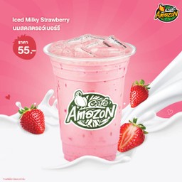Iced Milky Strawberry ไอซ์ มิลกี้ สตรอว์เบอร์รี