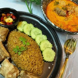 Baked Rice With Pork Bone (ข้าวอบกระดูกหมู)