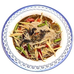 ตำซั่ว ปูปลาร้า