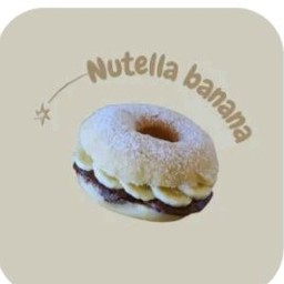 Nutella Banana Donut