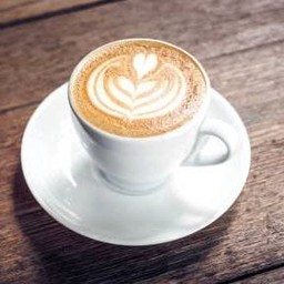 คาปูชิโน่ร้อน